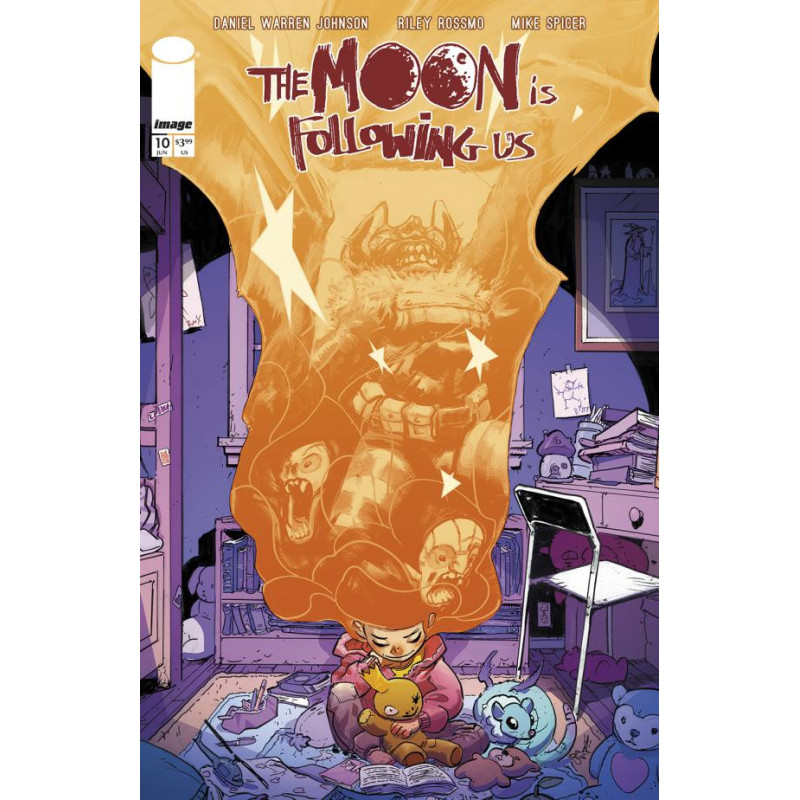 THE MOON IS FOLLOWING US  10  OF 10  CVR A RILEY ROSSMO