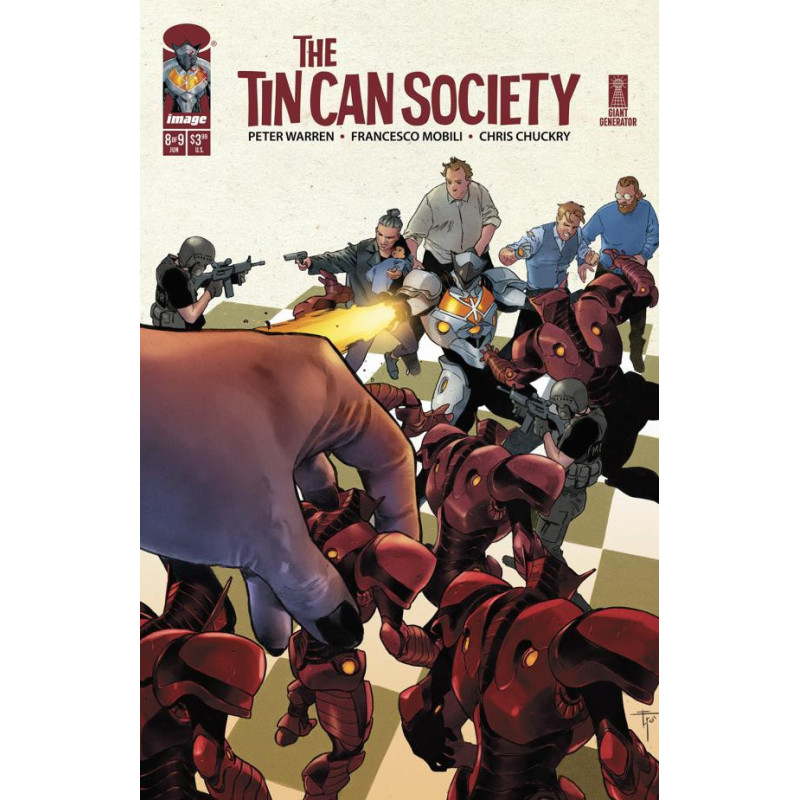 TIN CAN SOCIETY  8  OF 9  CVR A FRANCESCO MOBILI   CHRIS CHUCKRY