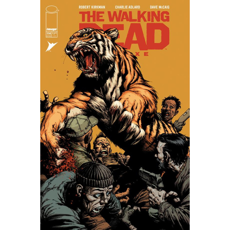 WALKING DEAD DELUXE  114 CVR A DAVID FINCH   DAVE MCCAIG  MR 