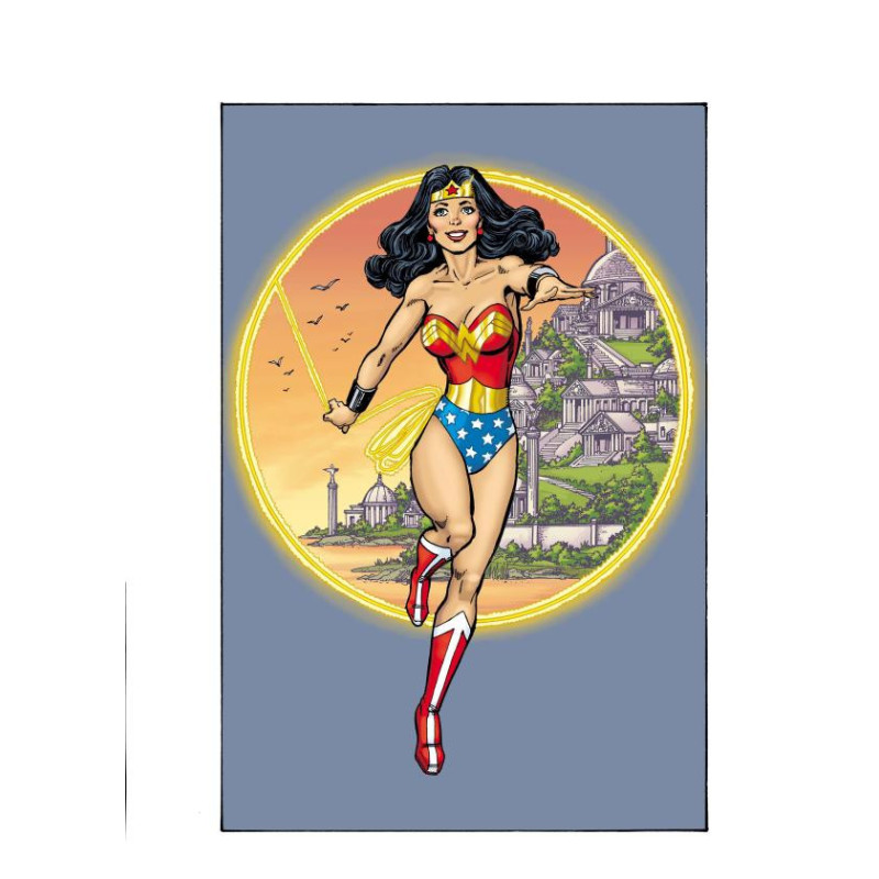 WONDER WOMAN  22 CVR E GEORGE PEREZ LEGACY CARD STOCK VAR