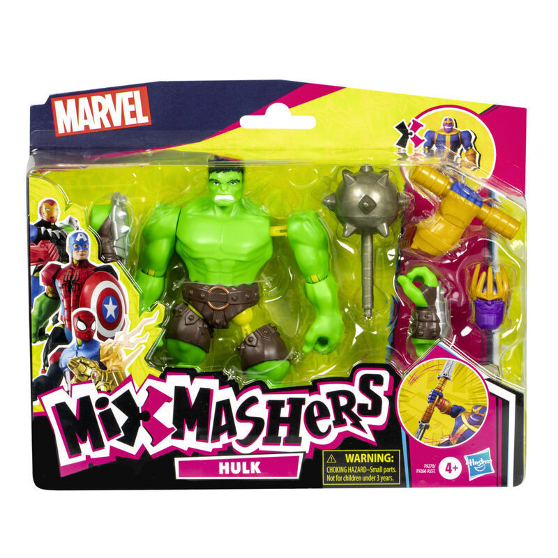 HULK MARVEL AVENGERS MIXMASHERS DLX 12 CM