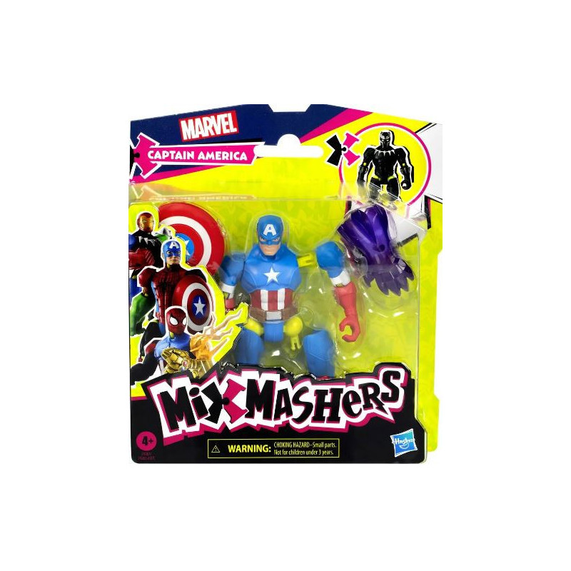 CAPTAIN AMERICA MARVEL AVENGERS MIXMASHERS BASIC 12 CM