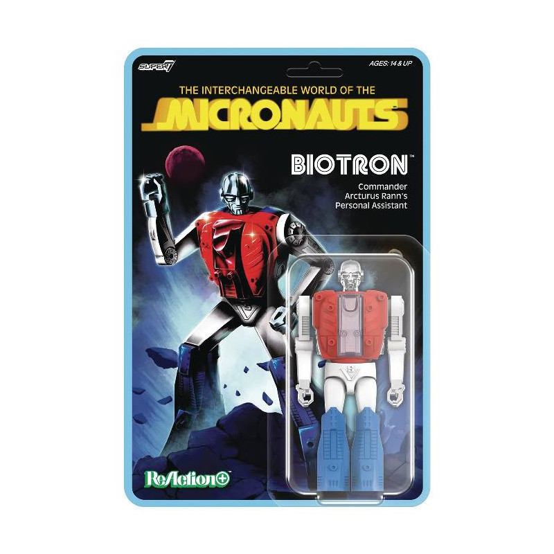 BIOTRON MICRONAUTS REACTION PLUS WV1 ACTION FIGURE 10 CM