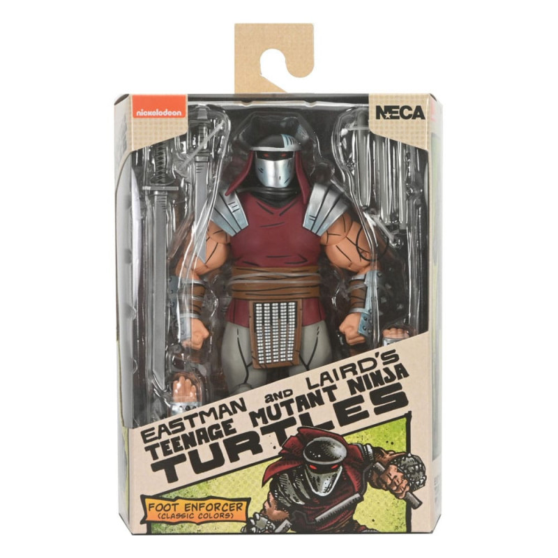 FOOT ENFORCER CLASSIC COLORS TORTUES NINJA MIRAGE COMICS FIGURINE 18 C