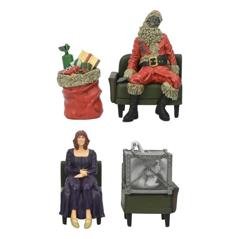 PACK 3 FIGURINES WAITING ROOM 1 BEETLEJUICE BEETLEJUICE 10 CM