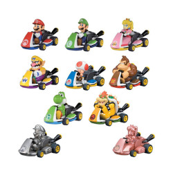 MARIO KART MINI VOITURES DE COURSE A FRICTION ALEATOIRES 5 CM