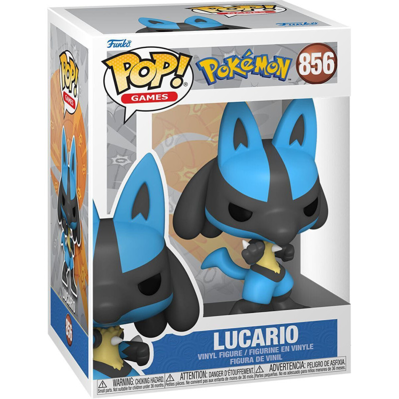 LUCARIO POKEMON SUPER SIZED JUMBO POP VINYL FIGURINE 25 CM