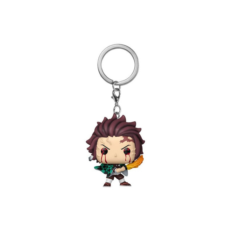 TANJIRO SUN BREATHING DEMON SLAYER KIMITSU NO YAIBA  PORTE CLES POCKET