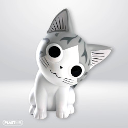 CHI ASSIS TIRELIRE UNE VIE DE CHAT 15 CM