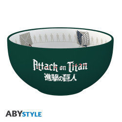 EMBLEME ATTACK ON TITAN BOL 600 ML BOITE CARTON