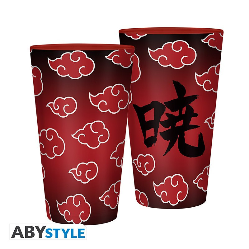 VERRE XXL NARUTO SHIPPUDEN AKATSUKI 400 ML