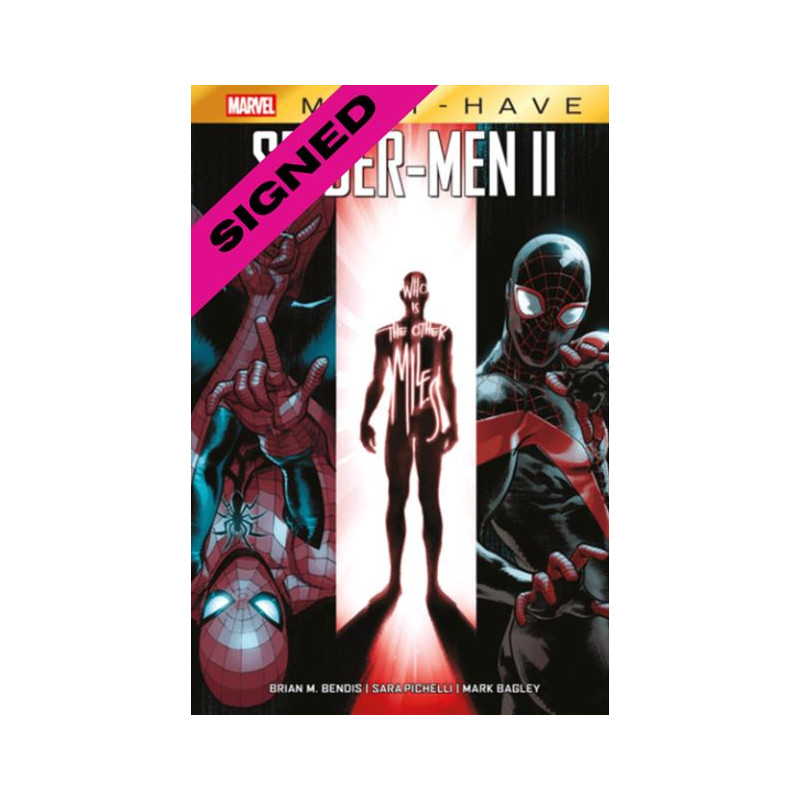 SPIDER MEN II MUST HAVE JAQUETTE EXCLUSIVE MOMIE SIGNED BY PICHELLI