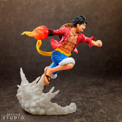 LUFFY RED HAWK ONE PIECE FIGURINE SFC 16 CM