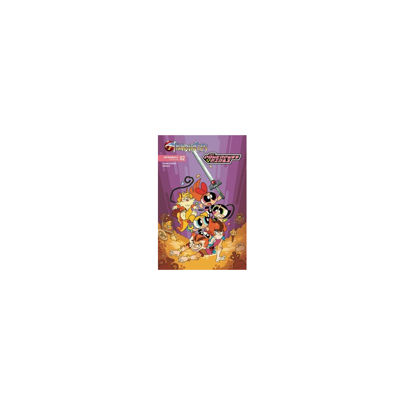 THUNDERCATS POWERPUFF GIRLS  2 CVR B ENGLE