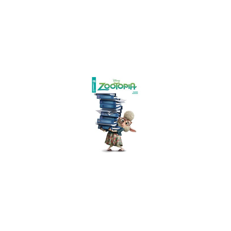 ZOOTOPIA  6 CVR E MOVIE CHARACTERS