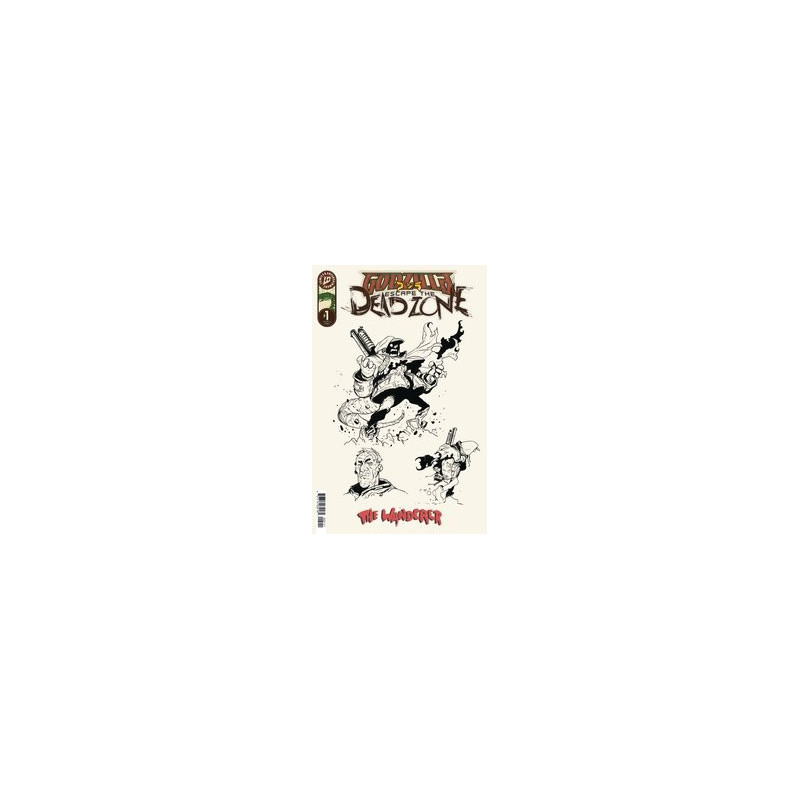 GODZILLA ESCAPE DEADZONE  1 CVR C TUNICA CONCEPT ART