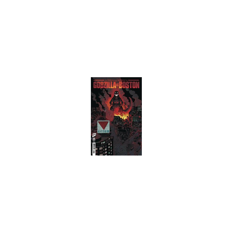GODZILLA VS AMERICA BOSTON  1 CVR A SHERMAN