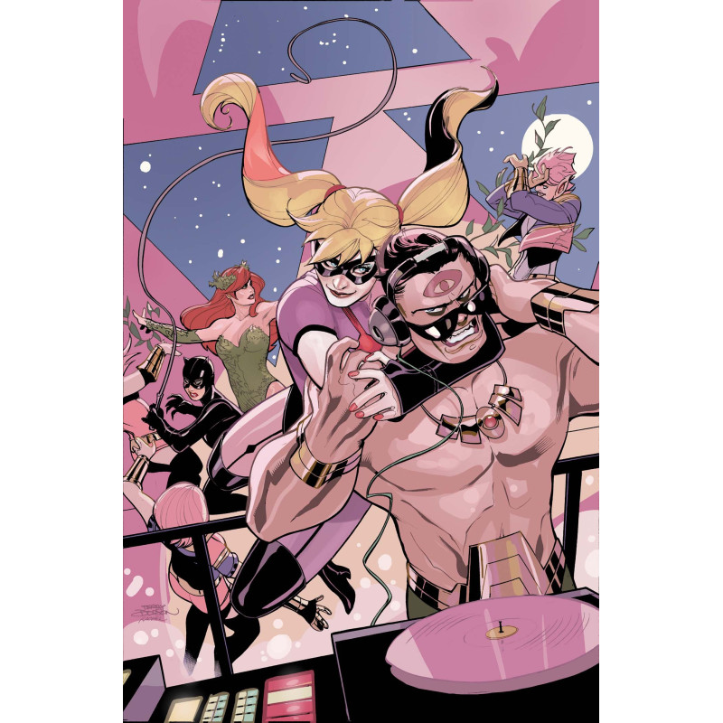 GOTHAM CITY SIRENS UNFIT FOR ORBIT  3  OF 5  CVR A TERRY DODSON   RACH