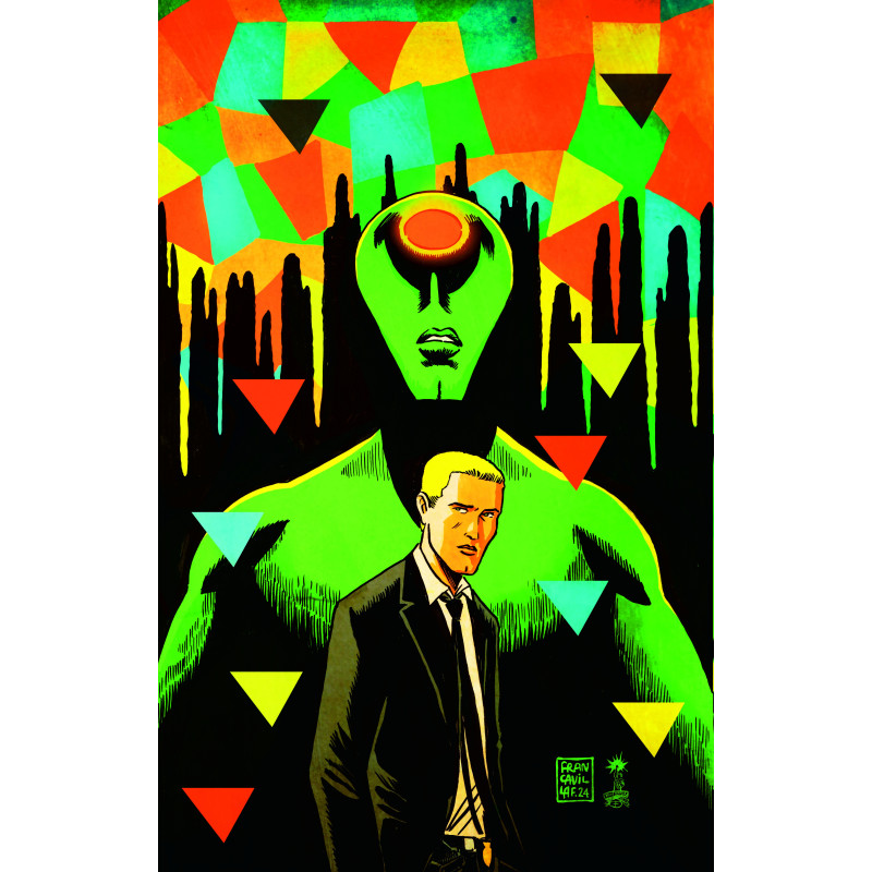 ABSOLUTE MARTIAN MANHUNTER  5  OF 12  CVR B FRANCESCO FRANCAVILLA CARD