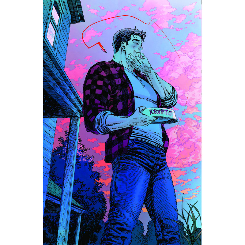 SUPERMAN  28 CVR C GUILLEM MARCH CARD STOCK VAR