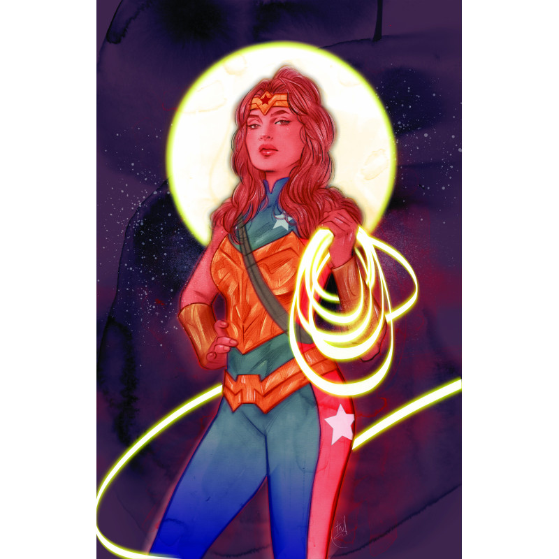 TRINITY DAUGHTER OF WONDER WOMAN  2  OF 6  CVR D TULA LOTAY CARD STOCK