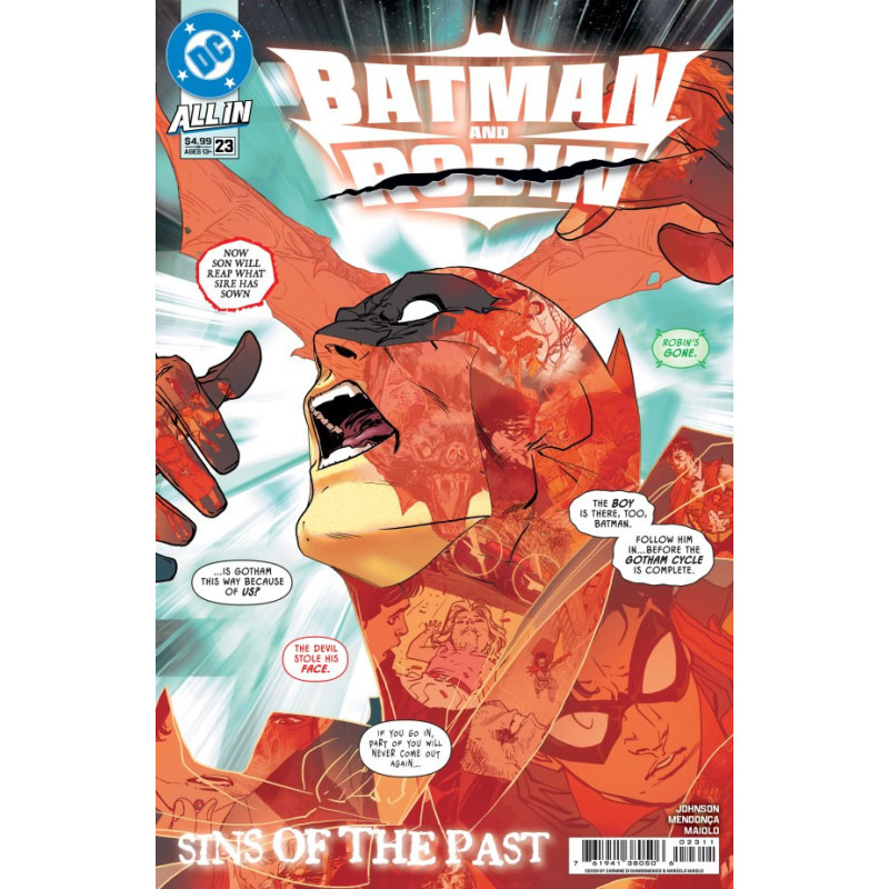 BATMAN AND ROBIN  23 CVR A JAVIER FERNANDEZ