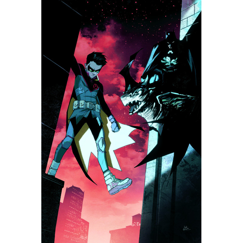 BATMAN AND ROBIN  23 CVR C RAFAEL DE LATORRE CARD STOCK VAR