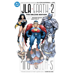 JLA EARTH 2 DELUXE EDITION HC  2025 EDITION 