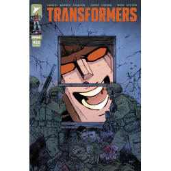 TRANSFORMERS  22 CVR A DANIEL WARREN JOHNSON   MIKE SPICER