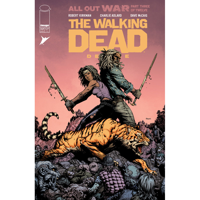 WALKING DEAD DELUXE  117 CVR A DAVID FINCH   DAVE MCCAIG  MR 
