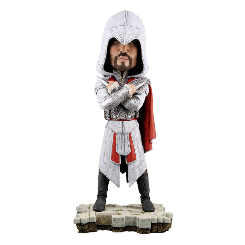 EZIO ASSASSIN S CREED BROTHERHOOD BOBBLE HEAD 18 CM