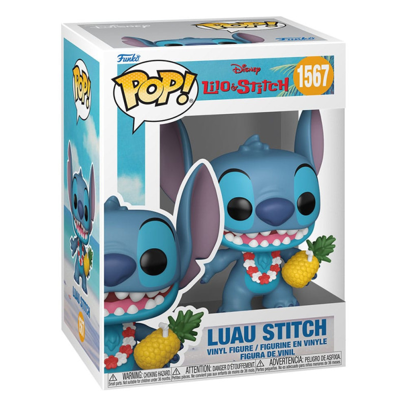 LUAU STITCH LILO ET STITCH POP VINYL FIGURINE 9 CM