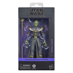 STAR WARS SHADOWS OF THE EMPIRE BLACK SERIES PRINCE XIZOR 15 CM