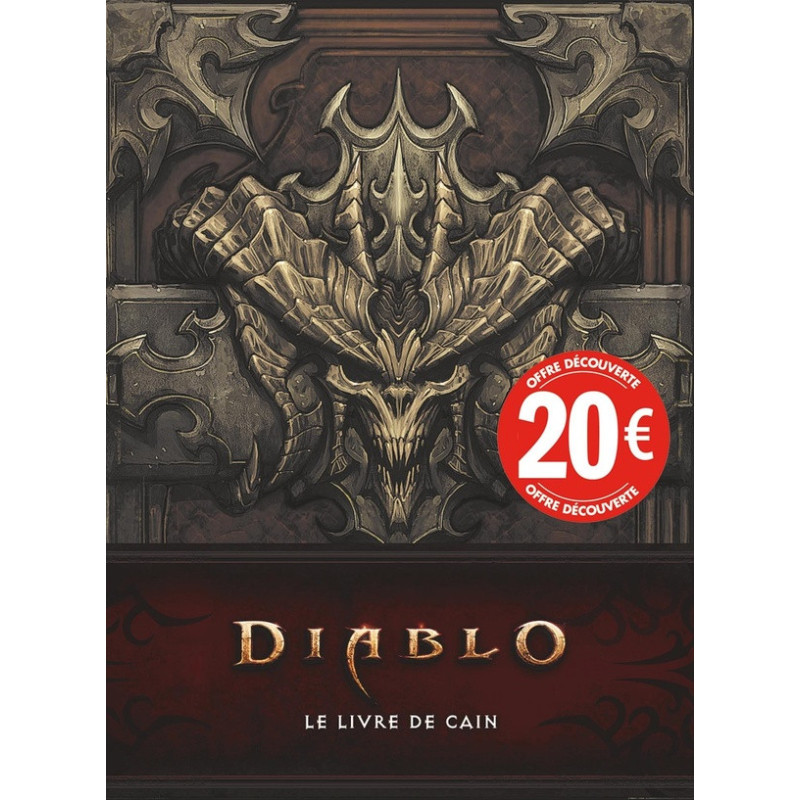 DIABLO  LE LIVRE DE CAIN  NOUVELLE EDITION  PRIX DECOUVERTE 