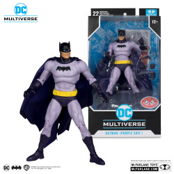 BATMAN PURPLE SUIT PLATINUM EDITION MCFARLANE TOYS ACTION FIGURE 15 CM