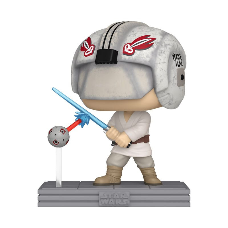 LUKE WITH REMOTE STAR WARS POP MOVIE VINYL FIGURINE 9 CM