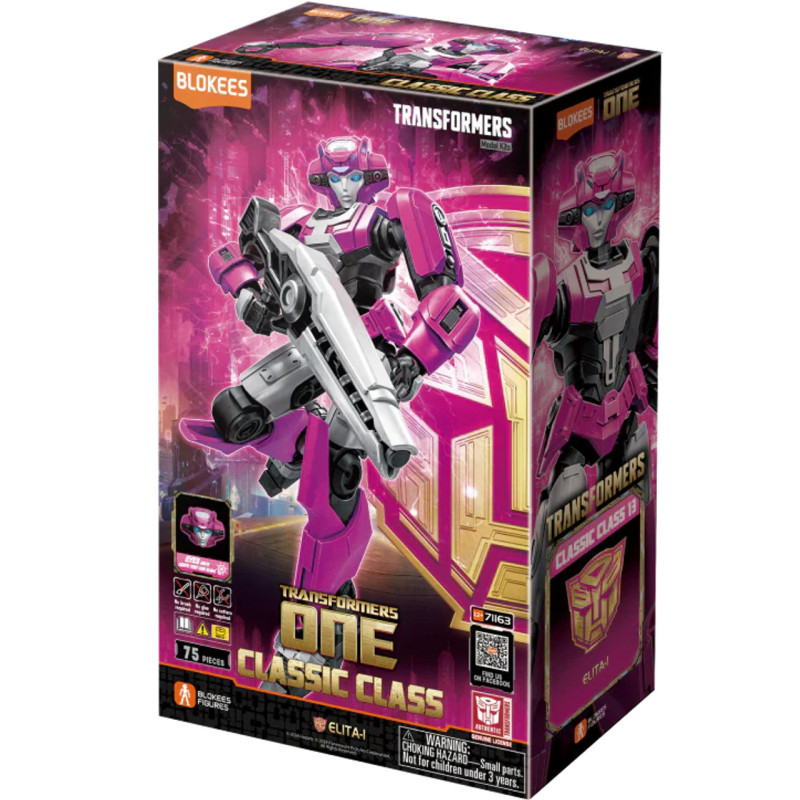 TRANSFORMERS MODEL KIT BLOKEES CLASS 13 ELITA
