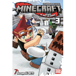 MINECRAFT  LE MANGA OFFICIEL  VOYAGE AU BOUT DU MONDE T03