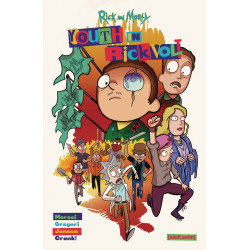 RICK AND MORTY YOUTH IN RICKVOLT TP