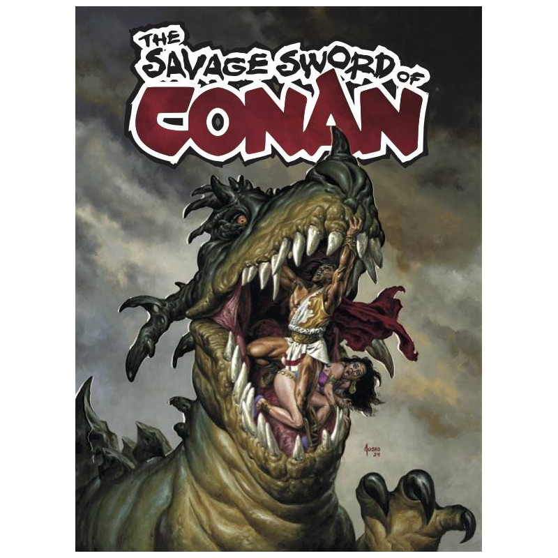 SAVAGE SWORD OF CONAN  5  OF 6  CVR A JUSKO  MR 
