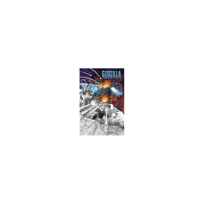 GODZILLA MONSTER COMIC ART COLL HC 