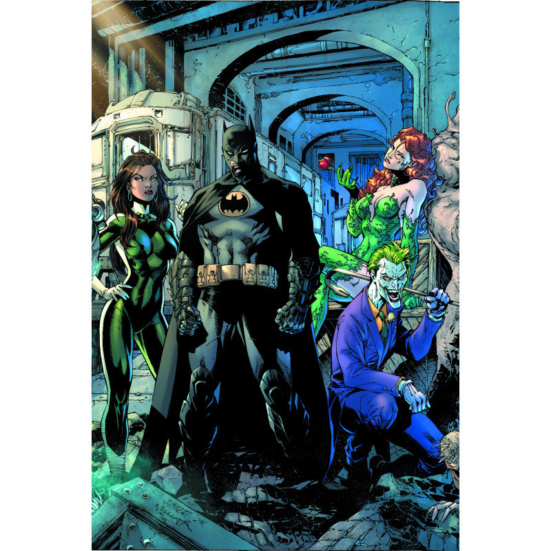 BATMAN  163 CVR A JIM LEE   SCOTT WILLIAMS BATMAN CONNECTING MIDDLE AL
