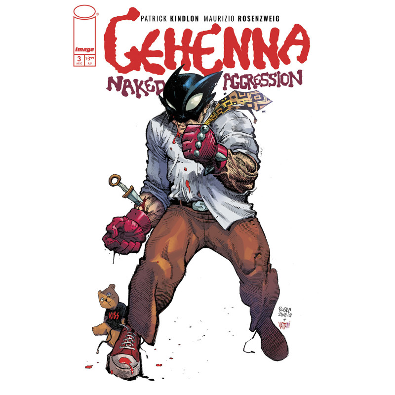 GEHENNA NAKED AGGRESSION  3  OF 4  CVR A MAURIZIO ROSENZWEIG