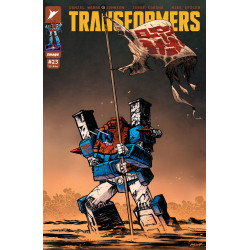 TRANSFORMERS  23 CVR A DANIEL WARREN JOHNSON   MIKE SPICER