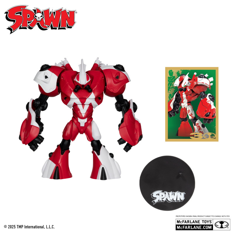 THE ROBOT WARS SPAWN ACTION FIGURE 15 CM