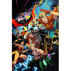 JUSTICE LEAGUE UNLIMITED  8 CVR A DAN MORA CONNECTING  WE ARE YESTERDA