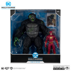 PACK 2 FIGURINES FLASH VS TITANO DC MULTIVERSE 18 CM