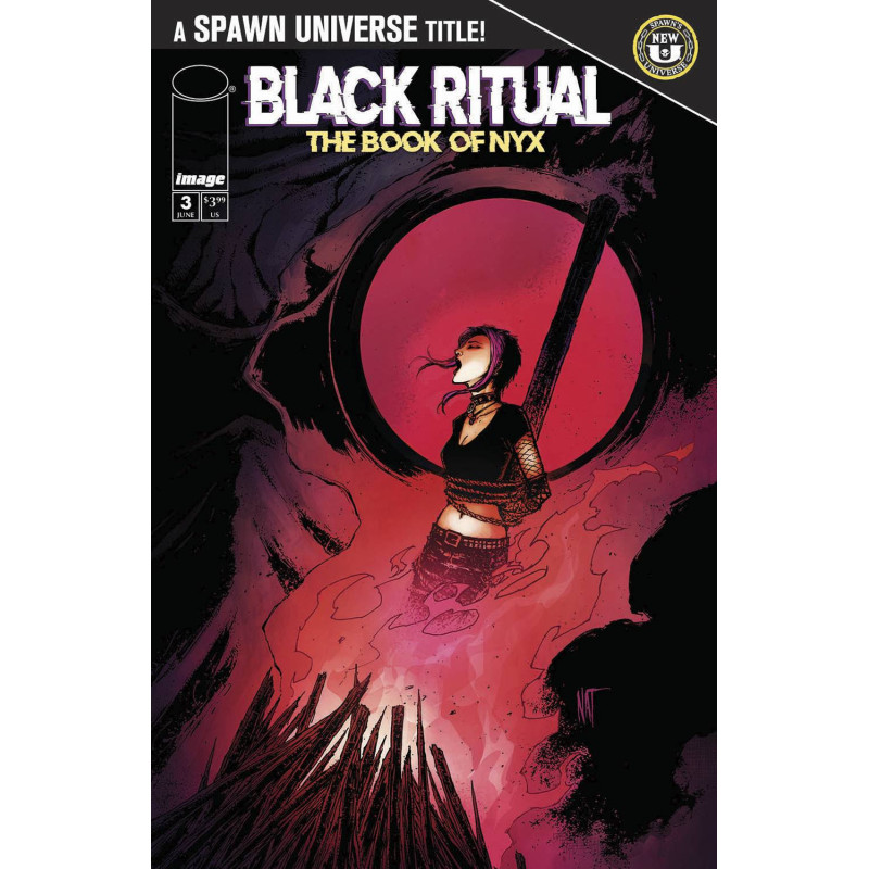 SPAWN BLACK RITUAL THE BOOK OF NYX  3  OF 7  CVR A NAT JONES