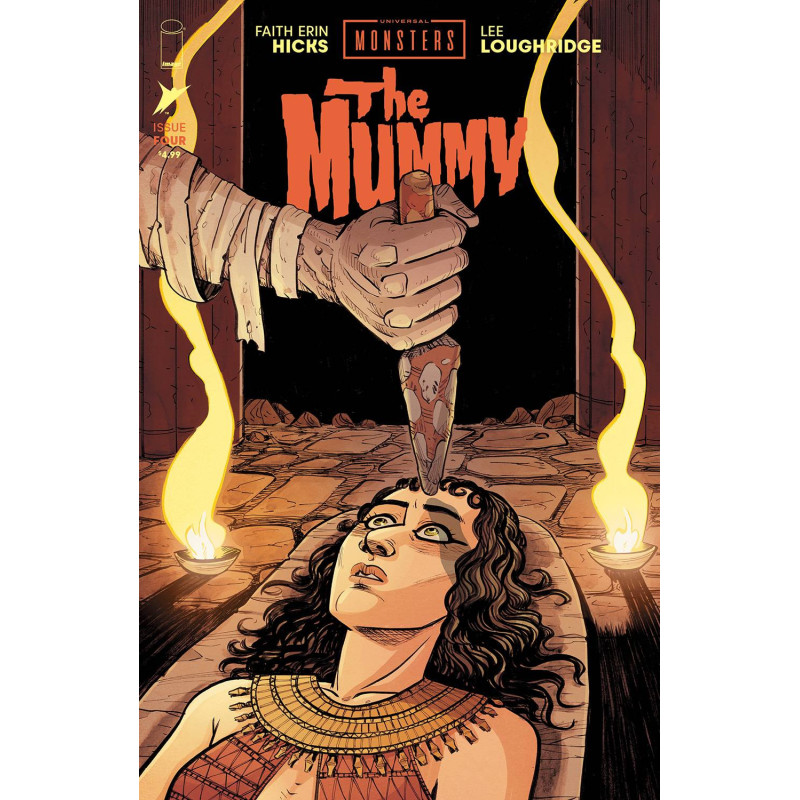 UNIVERSAL MONSTERS THE MUMMY  4  OF 4  CVR A ERIN HICKS