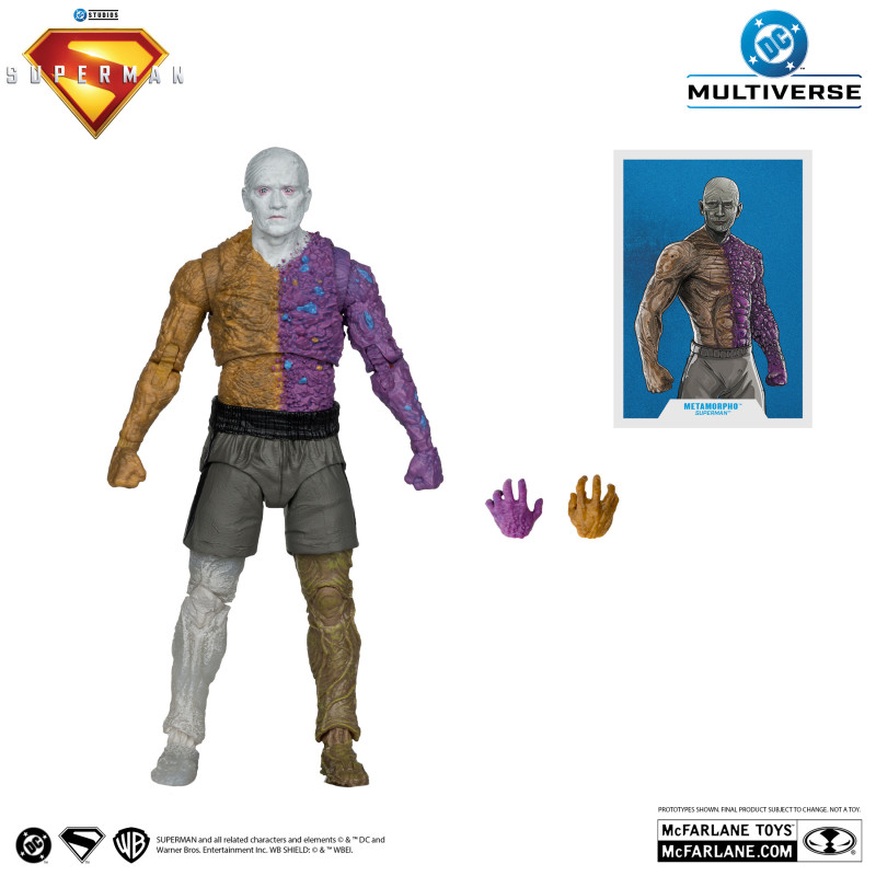 SUPERMAN 2025 METAMORPHO DC MULTIVERSE 18 CM